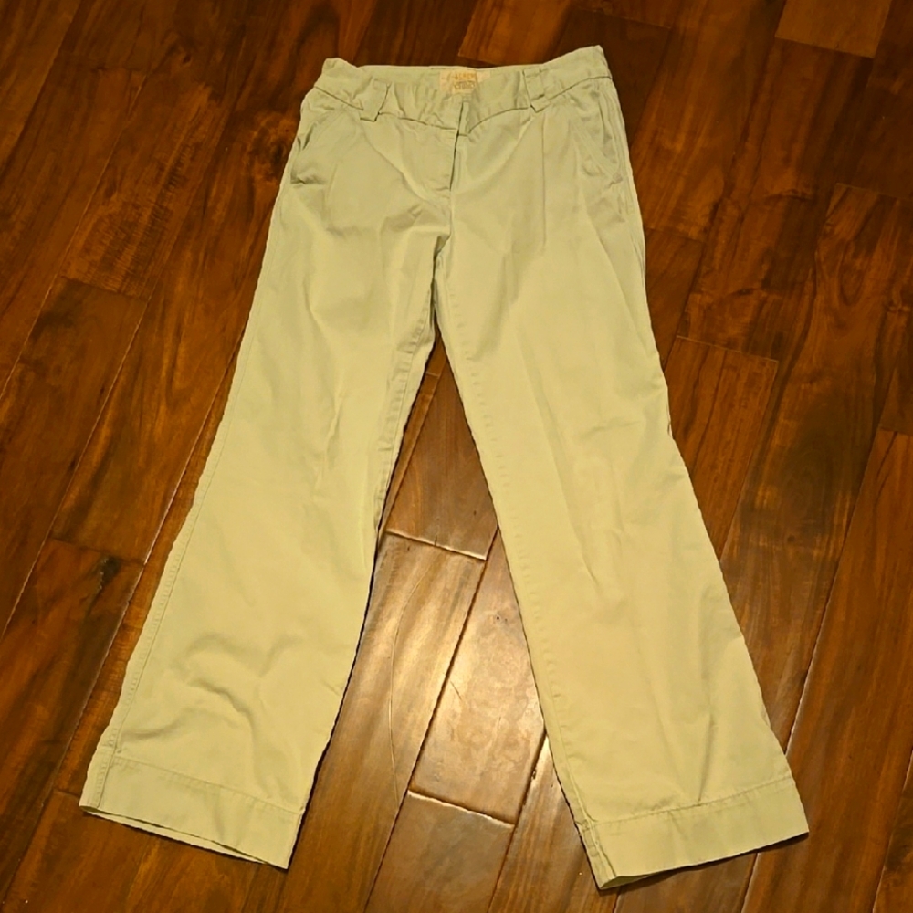 J. Crew Women's Khaki Trousers